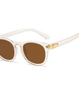 Retro Round Frame Sunglasses