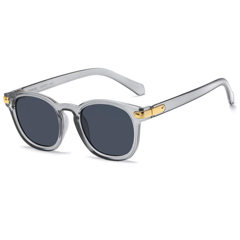 Retro Round Frame Sunglasses