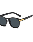 Retro Round Frame Sunglasses